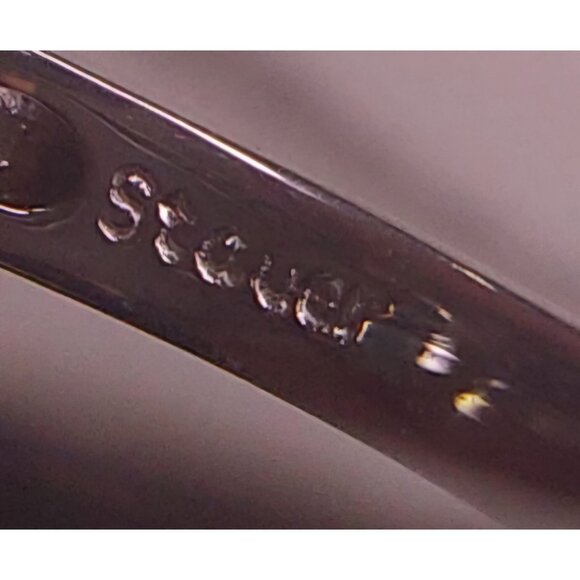 Stauer 925 Silver Ring With Large Round-Cut Clear Stone Engagement Accent - Picture 5 of 10